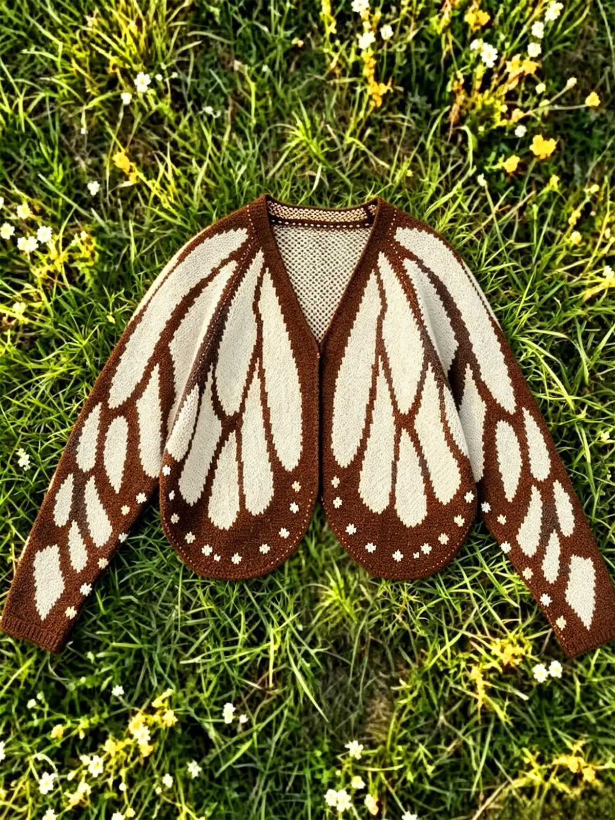 Butterfly Knit Cardigan