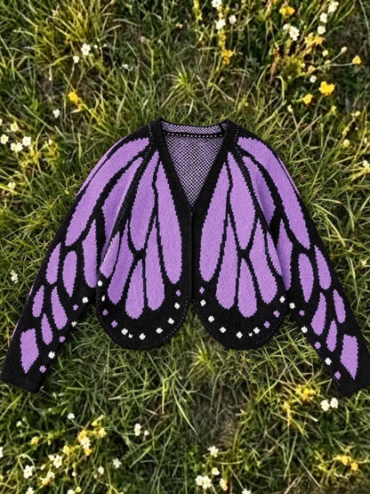 Butterfly Knit Cardigan