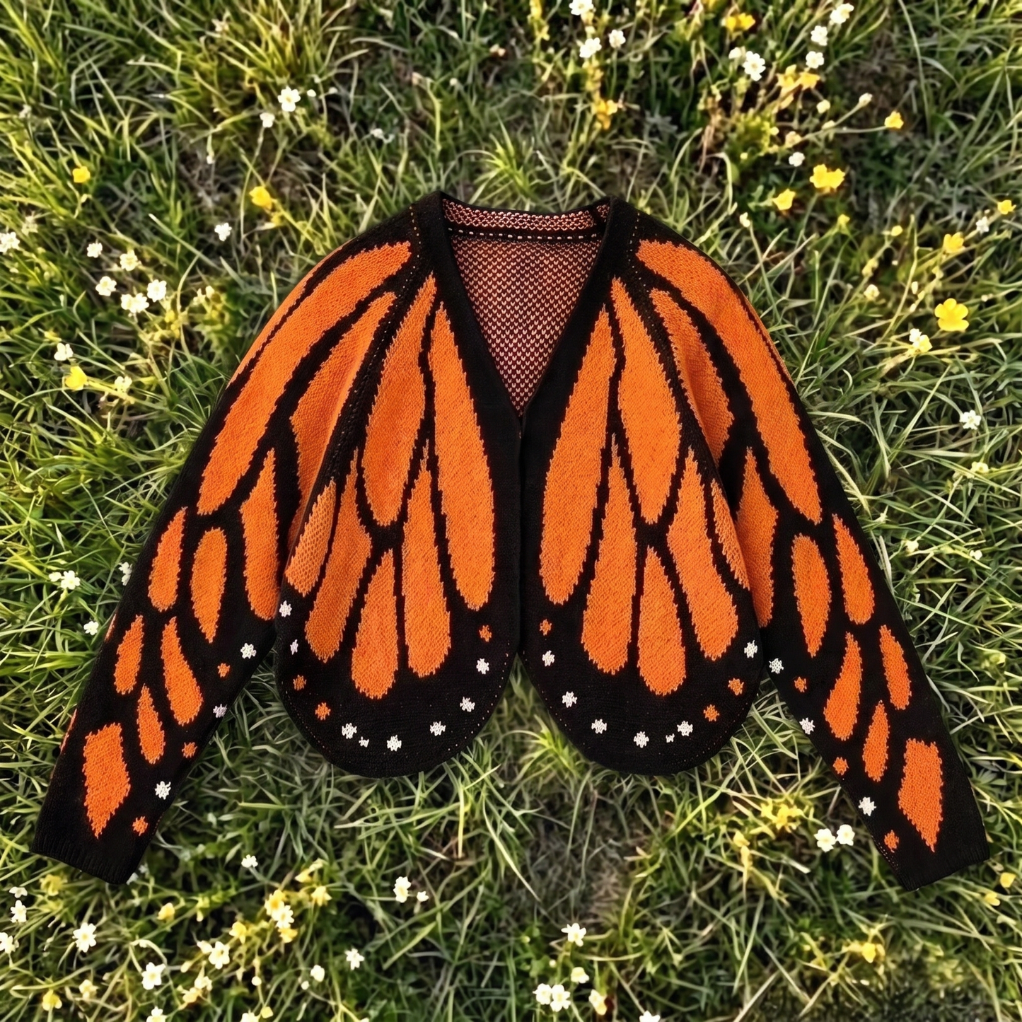Butterfly Knit Cardigan